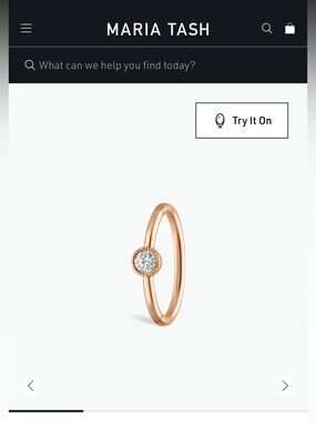 Scalloped Diamond Hoop Earring Rose